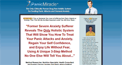 Desktop Screenshot of panicmiracle.com